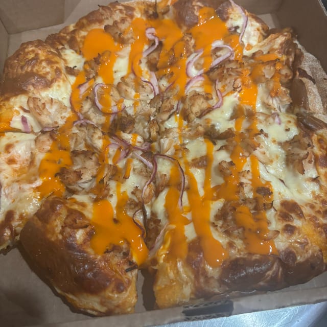 Buffalo Chicken Pizza.