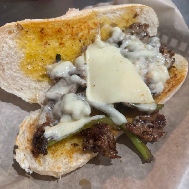 Philly Cheesesteak Sandwich.