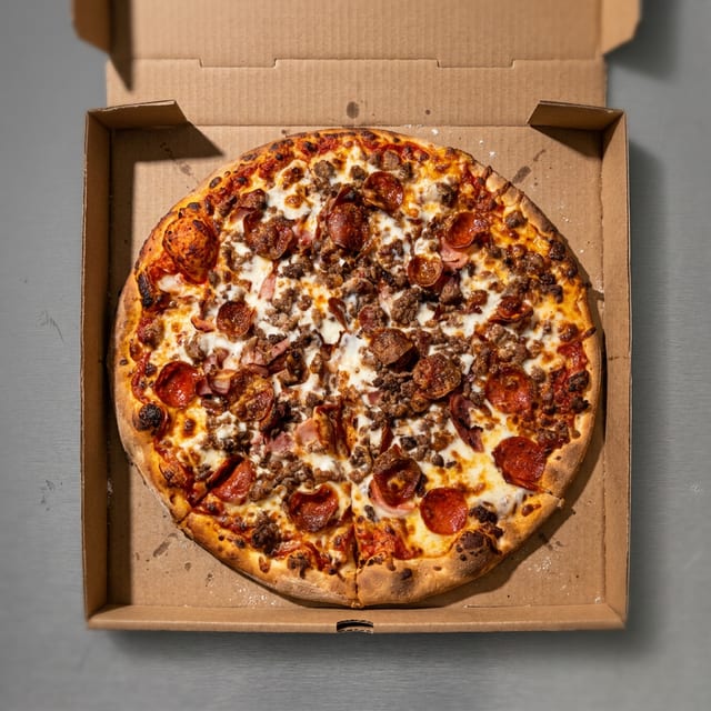 The Carnivore Pizza.